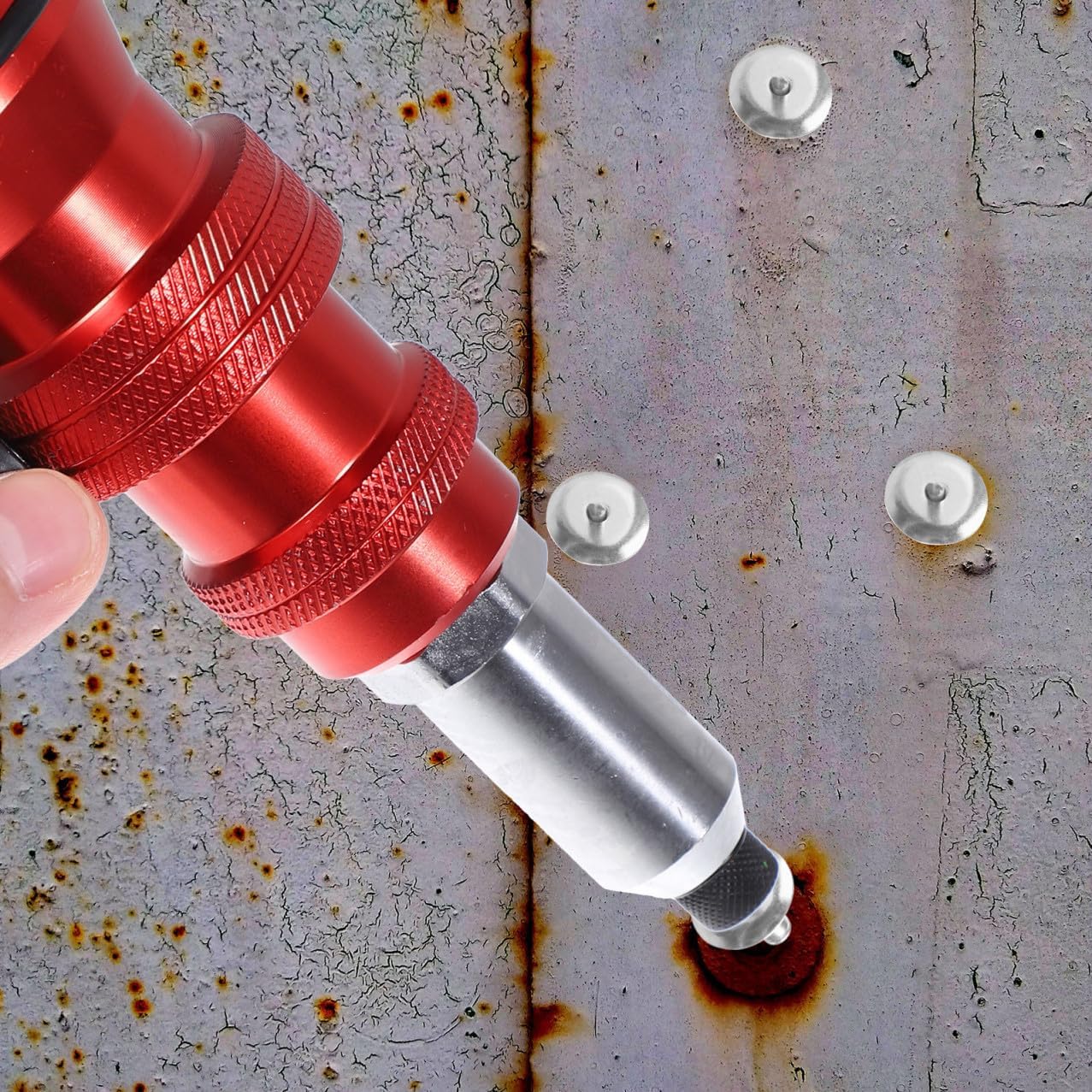 Cabilock Electric Rivet Adapter Set for Cordless Drills and Tools Automatic Riveting Head for Easy Installation and Pop Rivets Compatible Nut Riveter Tools