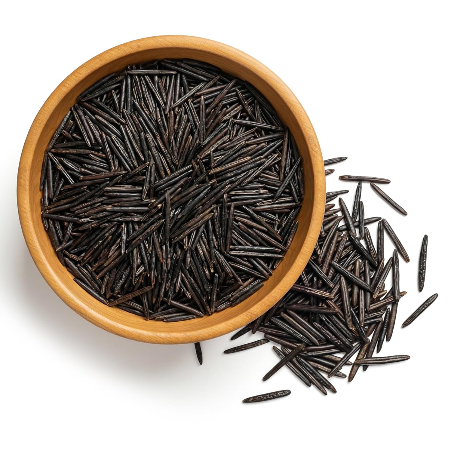 NY Spice Shop Natural Wild Rice - 3 Pound Whole Wild Rice for Cooking and Culinary Use - Long Dark Grains with Firm Texture for Pilaf Soups and Grain Bowls