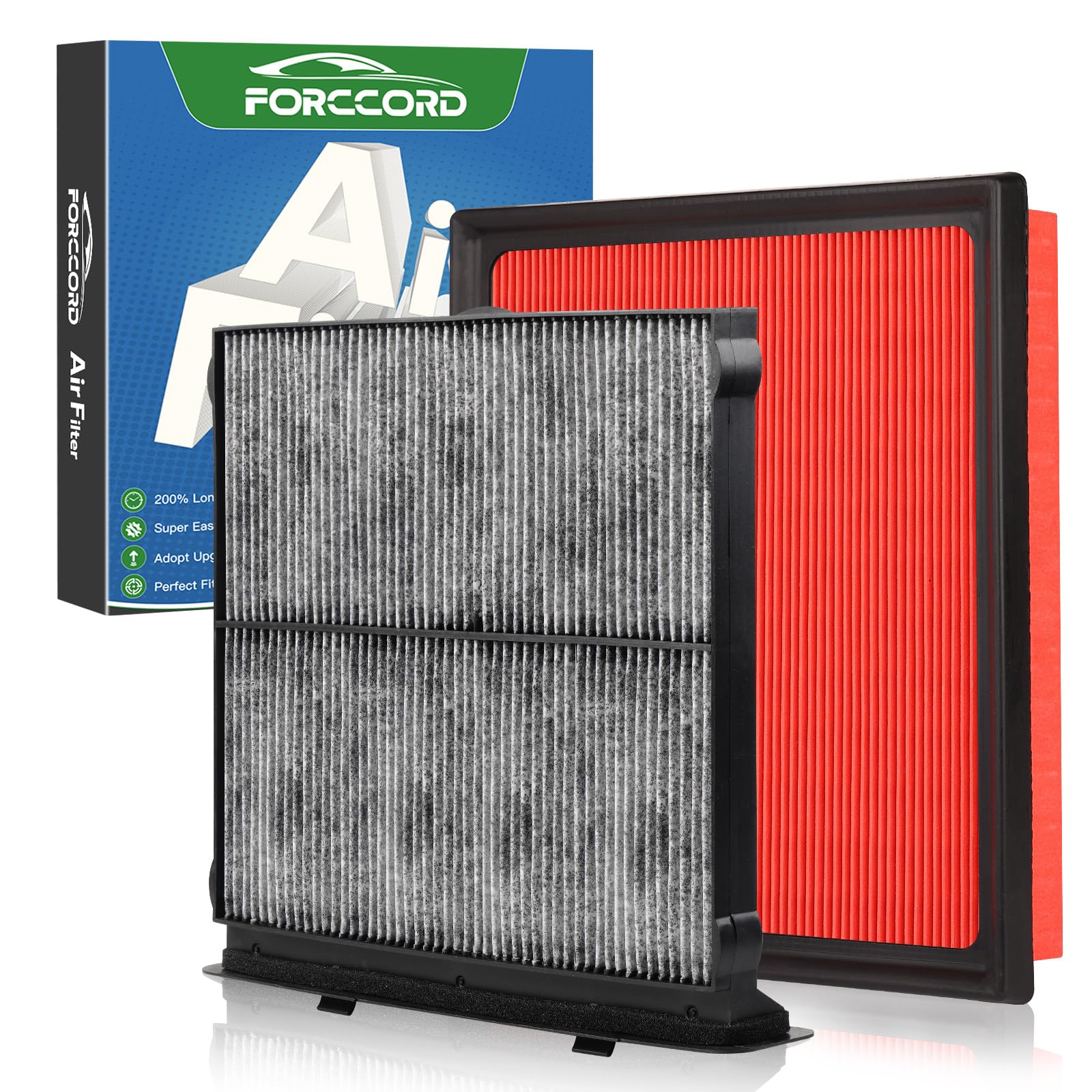 Cabin &amp; Engine Air Filter Combo for 2019-2024 Subaru Forester 2.5L