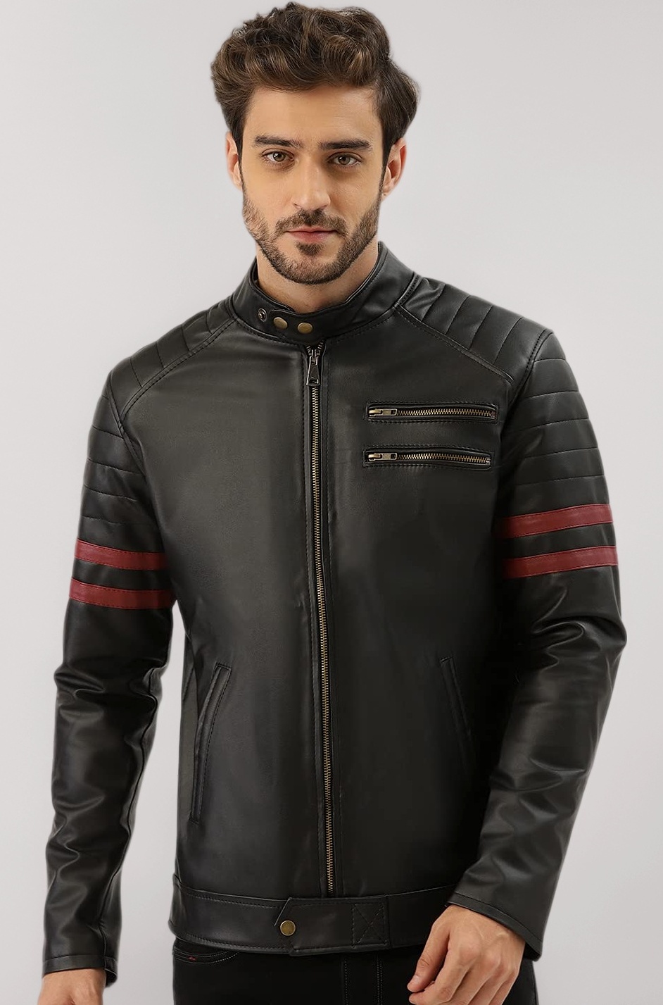 Men Jacket Biker Jacket