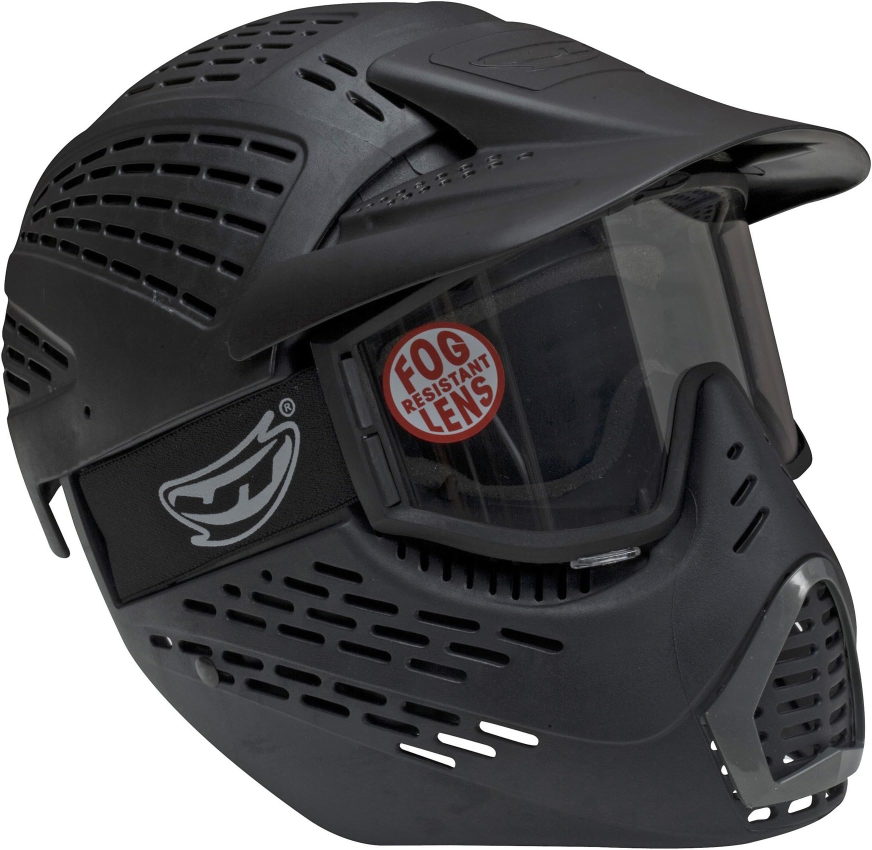 JT Sports Elite Headshield Single Mask, Black