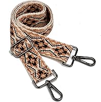 Vista 20 de Correa para bolso con herrajes dorados de repuesto, correa para bolso cruzado, correa ancha ajustable para colgar al hombro