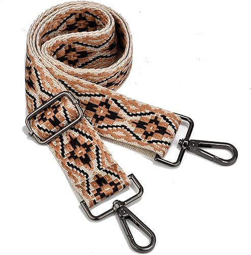 Miniatura 20 de Correa para bolso con herrajes dorados de repuesto, correa para bolso cruzado, correa ancha ajustable para colgar al hombro