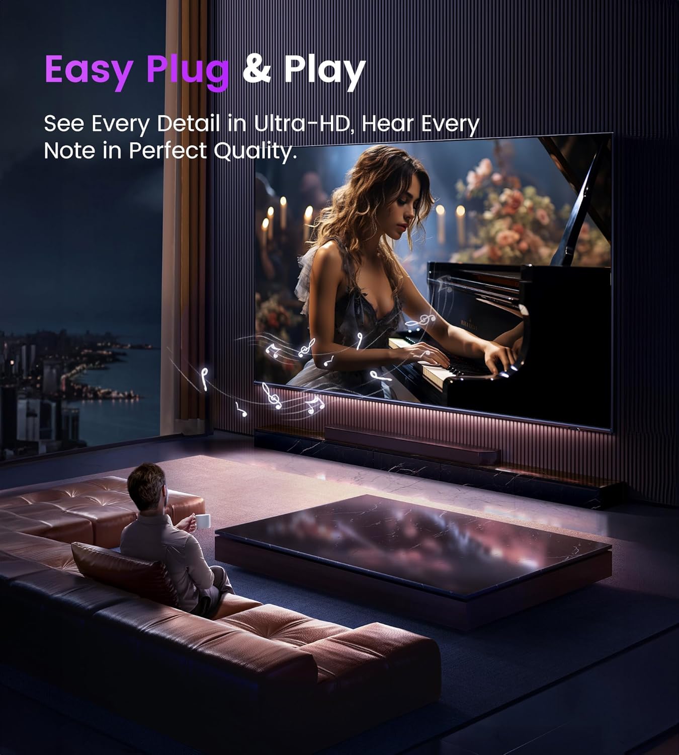 Easy Plug & Play setup for avedio links HDMI Audio Extractor