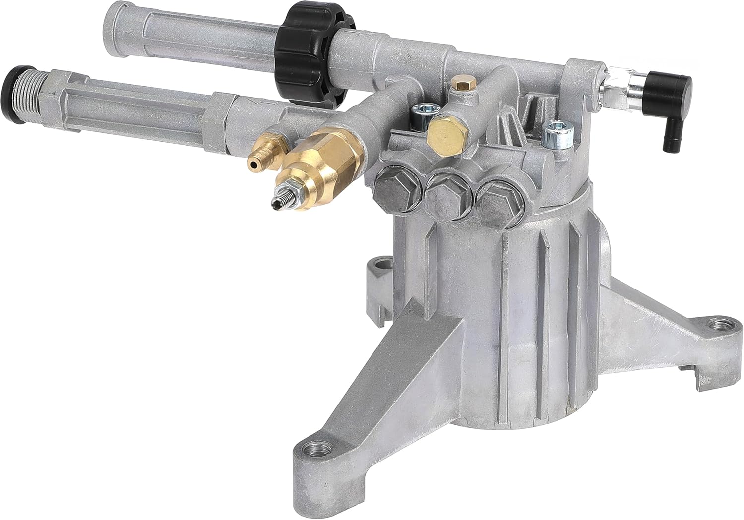 High Pressure Washer Pump Replace RMW22G24-EZ-SX Left-Handed Pump Aluminum Vertical 7/8" Shaft Power Washer Pump Head for Troy Bilt for Simpson for Husky for Ryobi for Craftsman 2400 PSI, 2.2 GPM