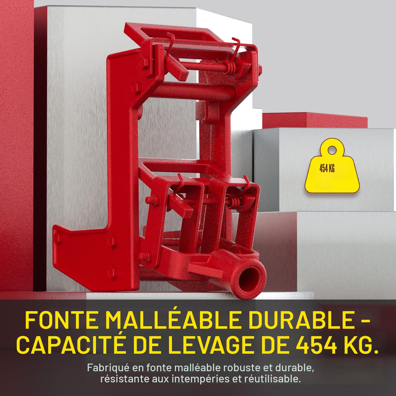 Sebupar Cric mural, cric mural portable pour encadrement, utilisation