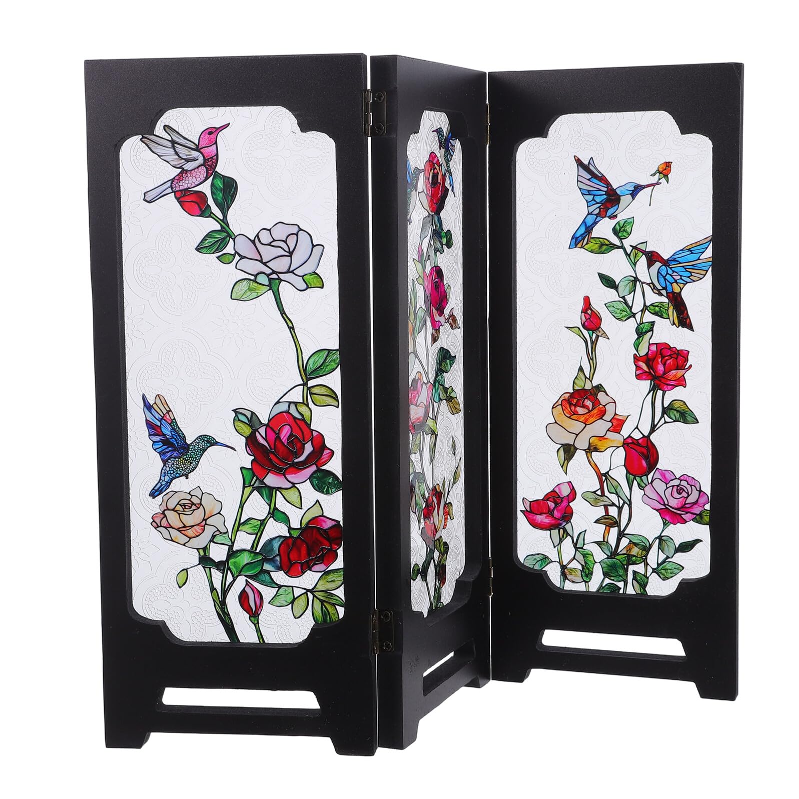 Paravent de bureau pliable acrylique style chinois cloison séparation espace
