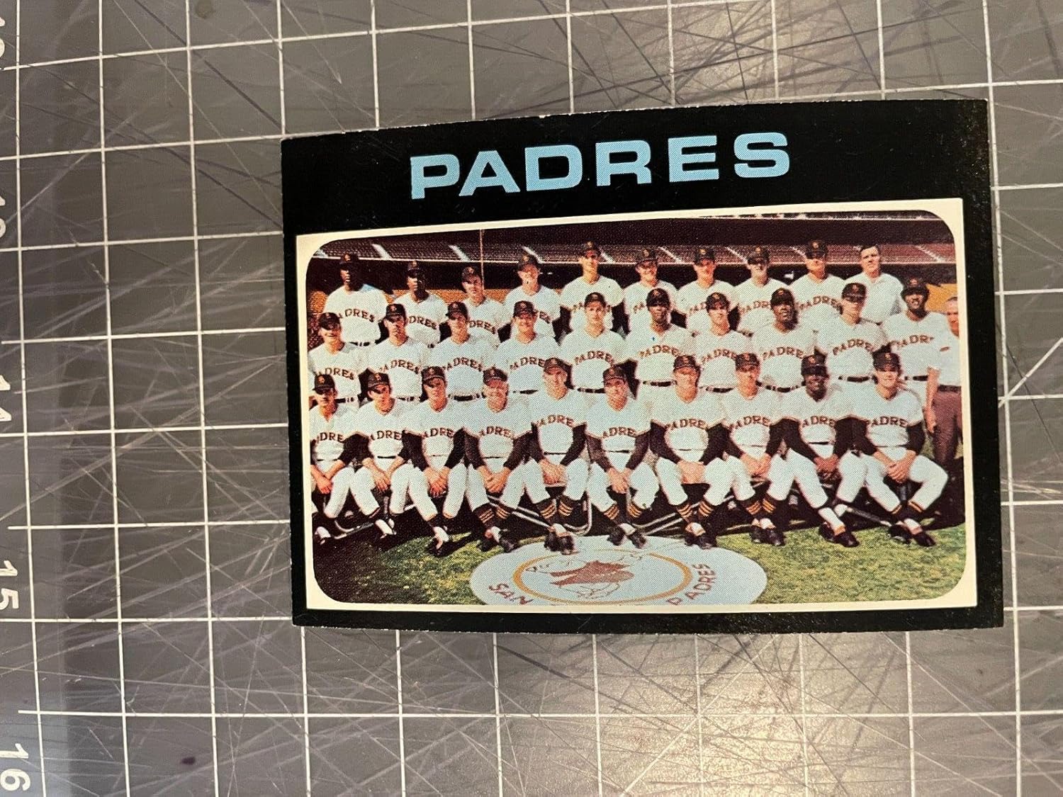 1971 Topps #482 San Diego Padres Team Baseball Card Nm+ - Sports Memorabilia