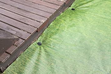 Mulching Cloth for Household Weed Control Green Meadow-Like Color, 1m x 10m (3.3 ft x 32.8 ft)
