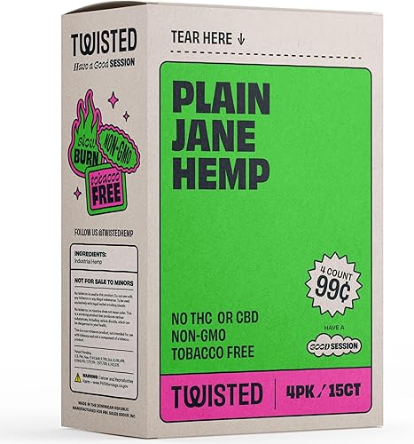 Miniatura 6 de Trenzado cáñamo Wraps Plain Jane trébol de 4hojas por paquete caja completa 15paquetes