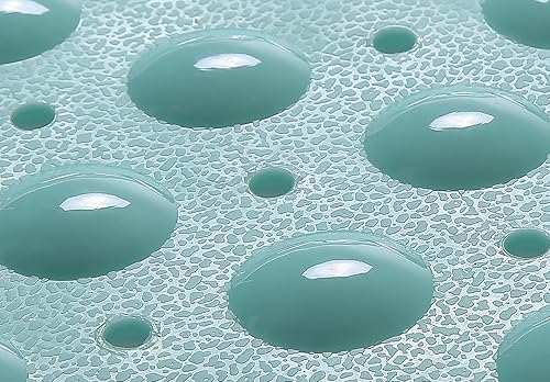 Miniatura 73 de Tapete grande antideslizante para bañera y ducha de 31 x 16 pulgadas (solo bañeras suaves/sin textura), seguro, limpio, lavable a máquina, agarre y