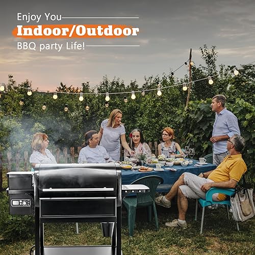 Miniatura 6 de Expert Grill - Sonda de carne de repuesto para parrilla de pellets y ahumador, termómetro de enchufe de 0.138 in con 2 clips de sonda