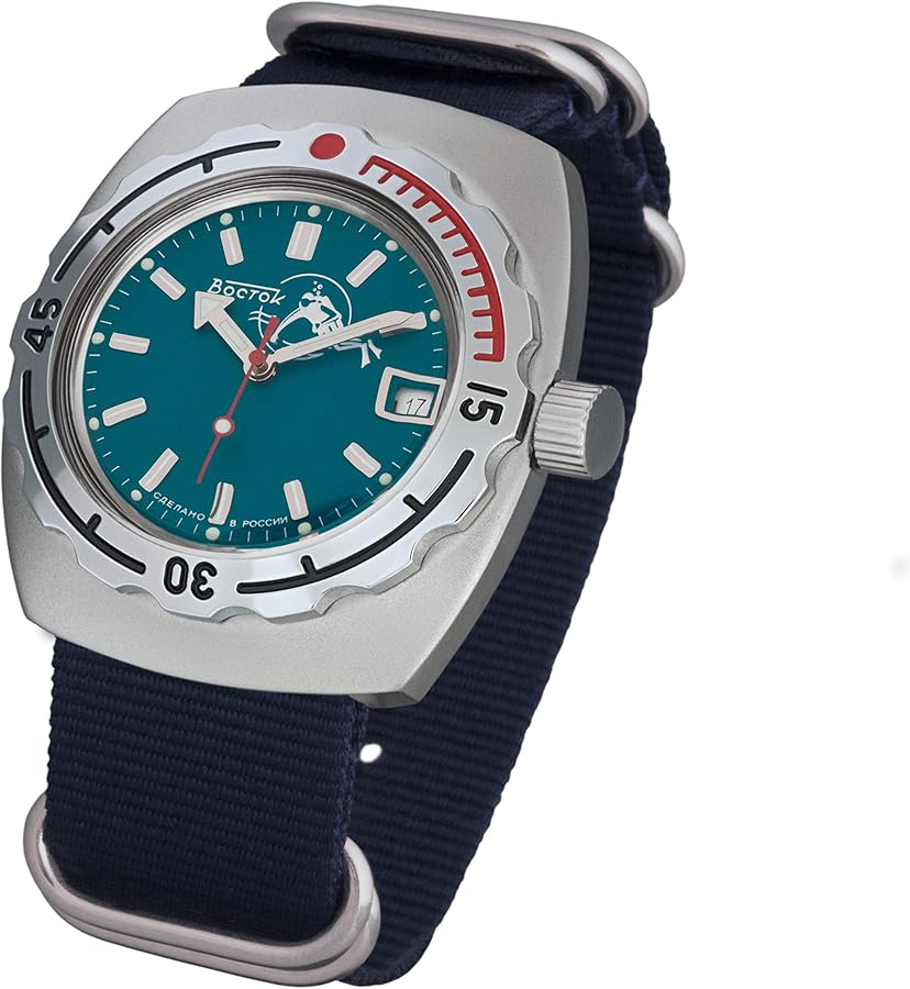 Amazon.co.jp: Vostok (ボストーク) Amphibian (アンフィビアン) 自動