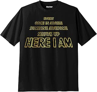 Men's Big & Tall Slogan Graphic T-Shirt