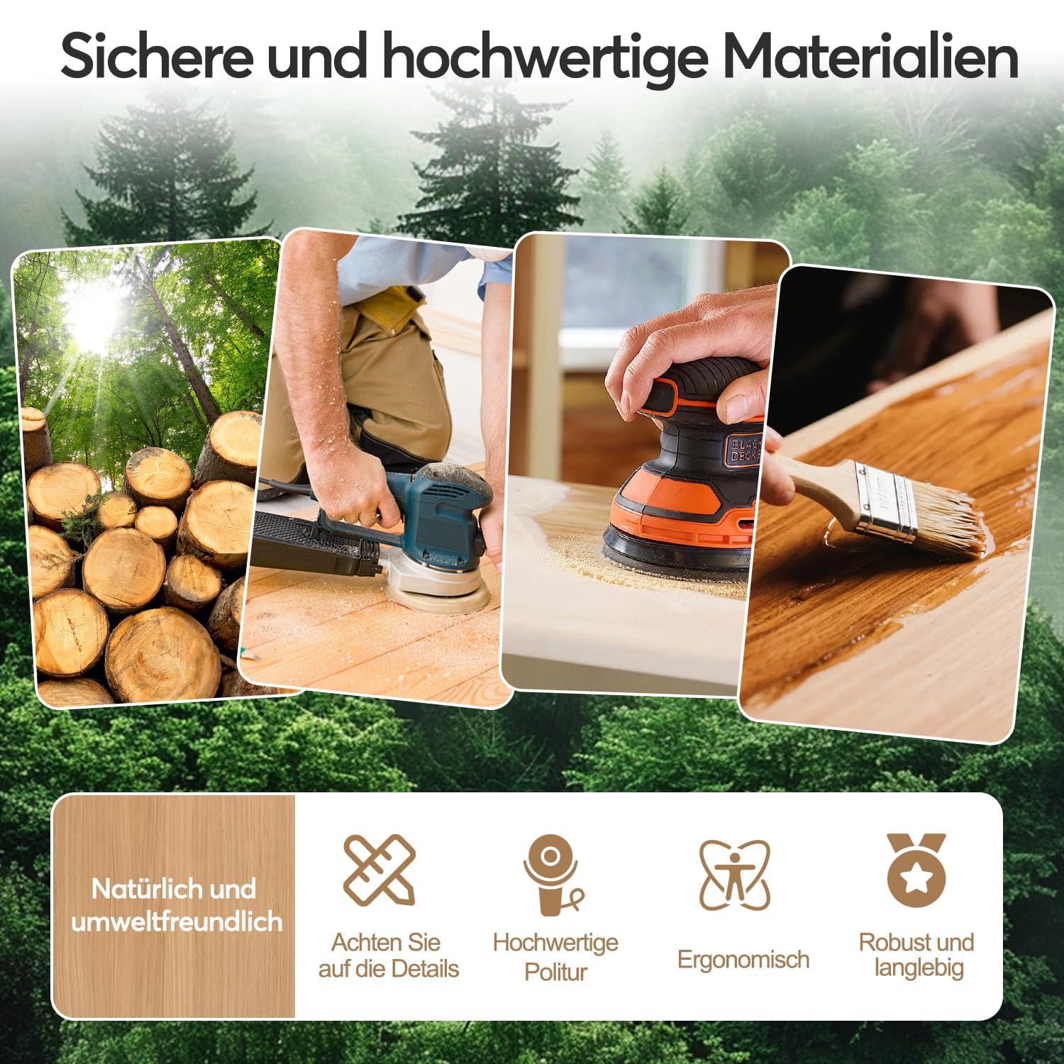 Appuie-tête en bois pour sauna - Ergonomique - 37 x 33 x 10 cm