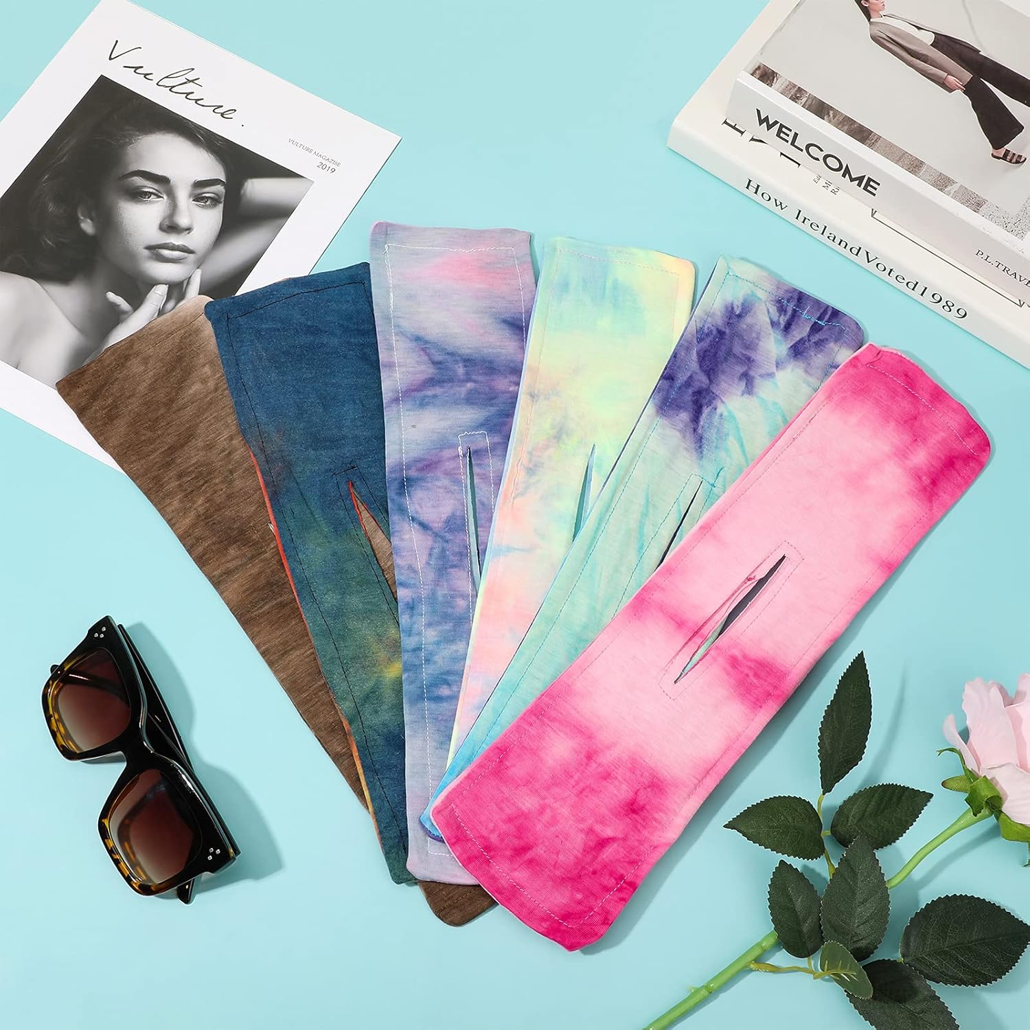 6 Pieces Tie Dye Deft Bun Hair Bun Maker Flexible Reusable Bun Donut French Twist Bun Former Shaper Maker for Girls Women Hair Bun Tool Hair Accessories for Women Girls Hair Styling (Classic Colors) : Beauty & Personal Care