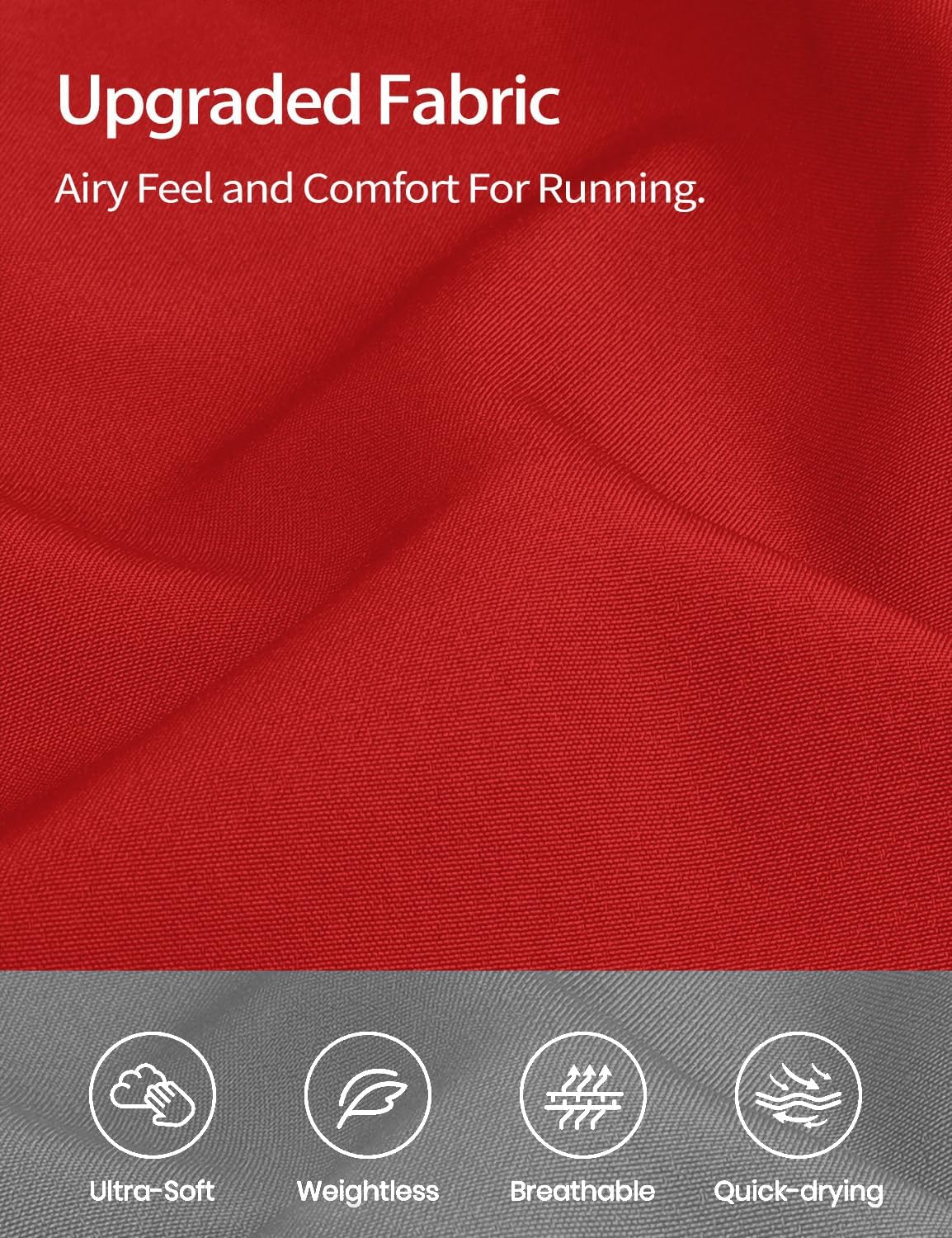 NIASHOT 3'' Athletic Workout Running Shorts for Women Knit Waistband Pocket with Liner - Image 5