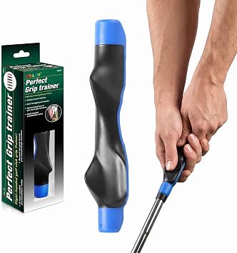 Golf Grip Trainer, Swing Aid With Arm Strap Right Handed