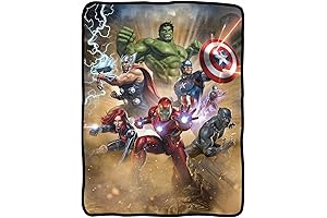Avengers Defenders of Earth Fleece Throw Blanket