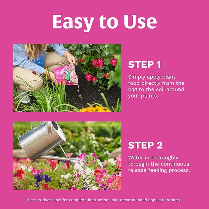 Alimento para Plantas Scotts Rose & Bloom, Liberación Continua, 3 lb miniatura 6