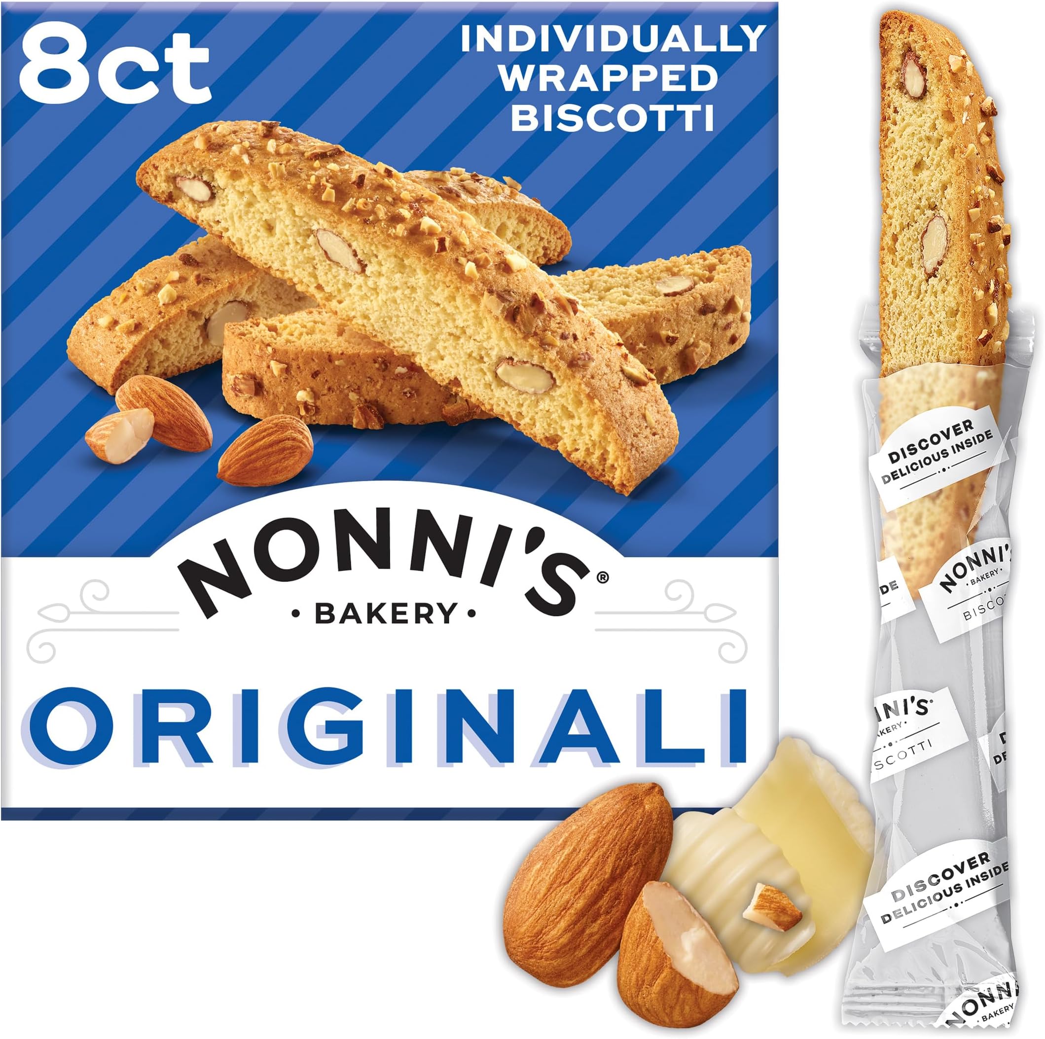 Originali Almond Biscotti, 5.52 Ounce