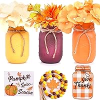 Vista 9 de CNVOILA Regalos del Día de San Valentín para Ella, Para Esposa de Esposo, Frasco Mason de San Valentín Esmerilado, Elegante Decoración