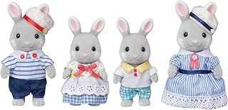 Calico Critters Sea Breeze Rabbit Family, Dolls, 35th Anniversary, Limited Edition