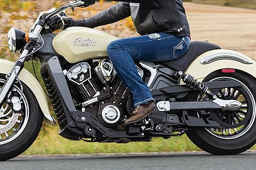 Miniatura 4 de Kuryakyn Control de pie de motocicleta 8965: controles medios para motocicletas Indian Scout 2015-19, negro