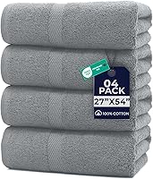 Vista 116 de DAN RIVER Paquete de 6 toallas de mano de alta calidad (16 x 28 pulgadas), 100% algodón, ultra suaves, ligeras, altamente absorbentes, para baño
