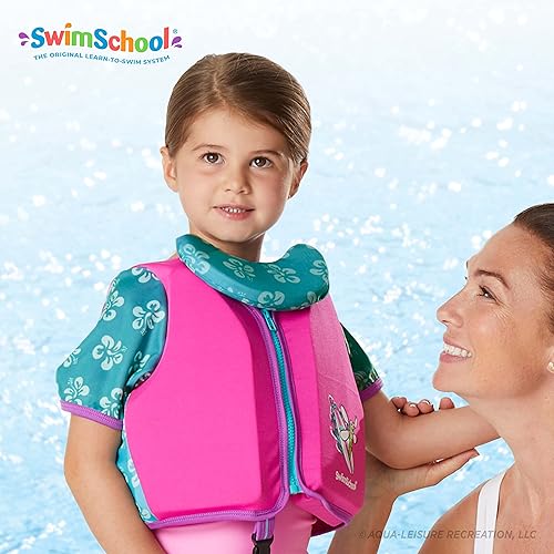 Vista 46 de SwimSchool Chalecos de entrenamiento de natación para niños pequeños de 2 a 6 años – Niños/niñas – Varios colores/estilos – Flotadores para aprender