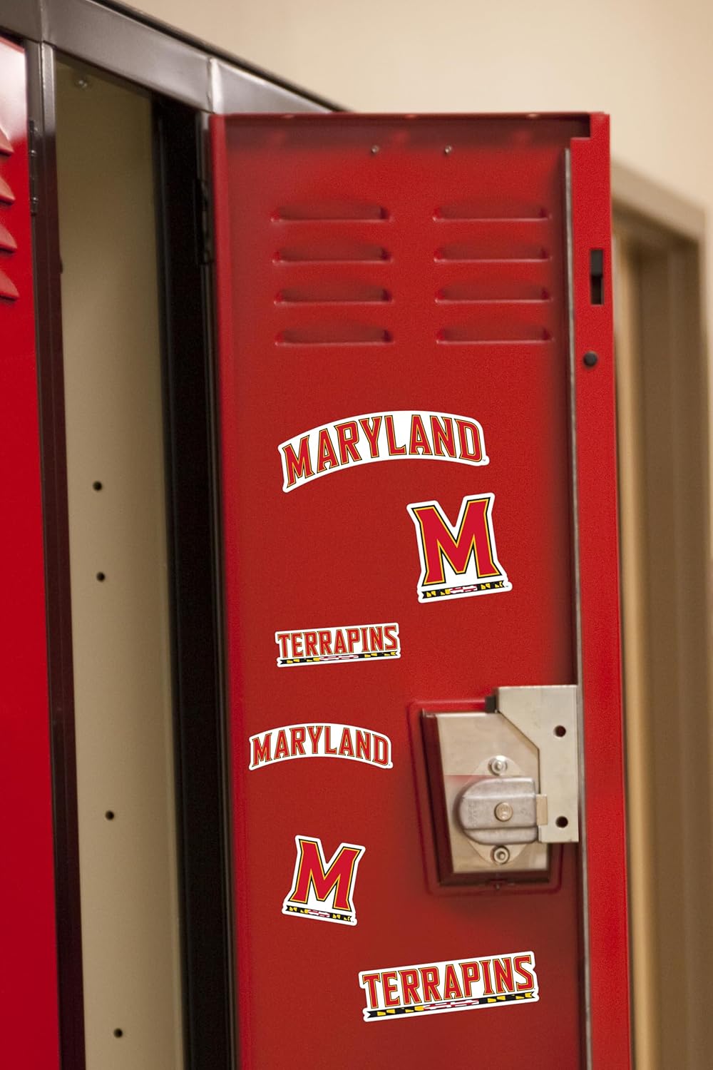 University of Maryland Wordmark 50ct Vinyl Sticker Pack – Large Waterproof Decals for Laptops, Water Bottles, Tablets, Scrapbooks, Vehicles & More – Officially Licensed UMD Terrapins Designs - Image 4