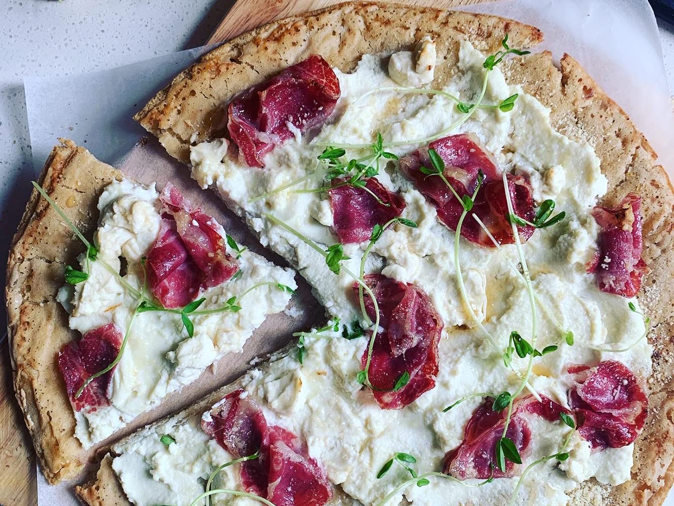 Still Riding Foods Gluten Free Pizza Crust, Vegan, Top 9 Allergen Free, Kosher and Non-GMO (8 pack, 12 inch )