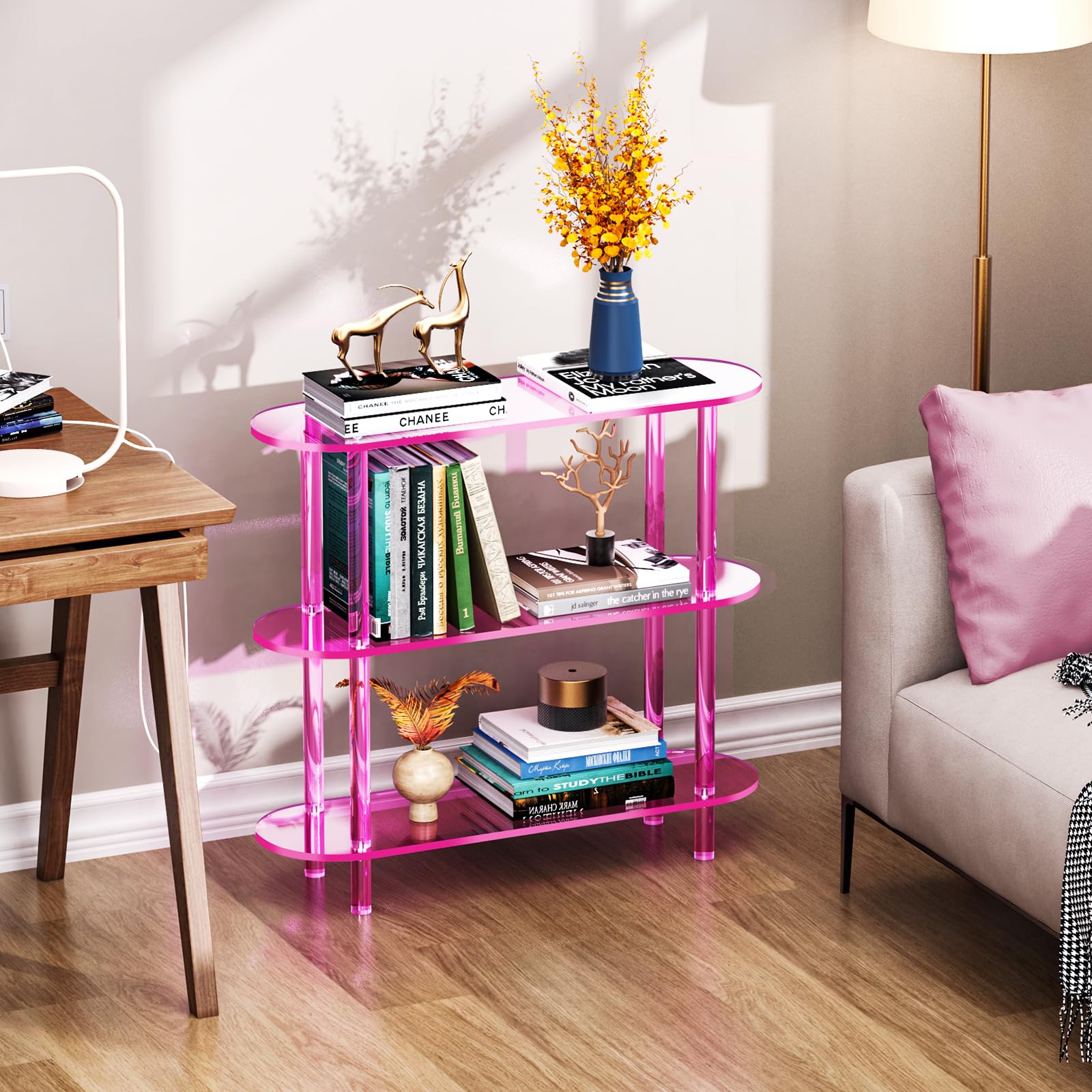 Estantería Horizontal Acrílica 5 Niveles 9 Cubos Organizador | Cuotas