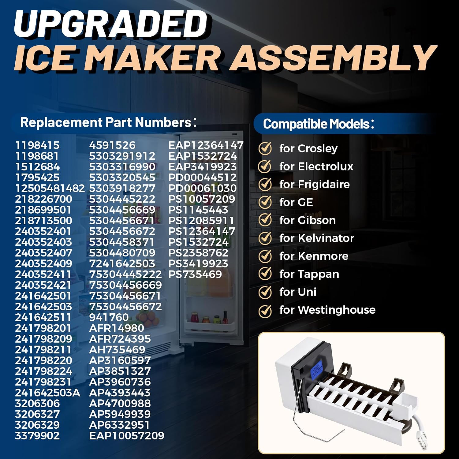 FFHI2117LS4 FFHS2611LB0 FFHS2622MM3 Im115 Im34 Im5 Ice Maker