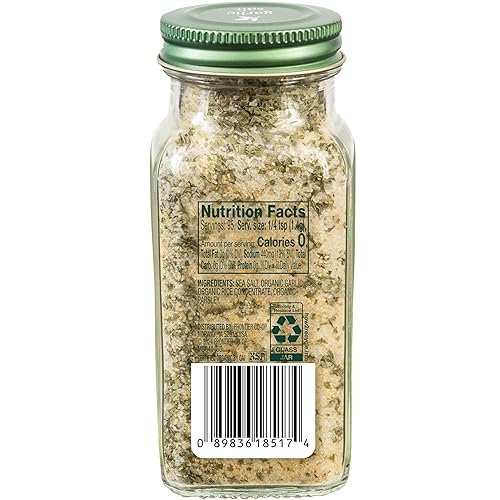 Vista 8 de Simply Organic Spice Right Mezclas de condimentos diarios, ajo y hierbas, certificado orgánico 2 onzas