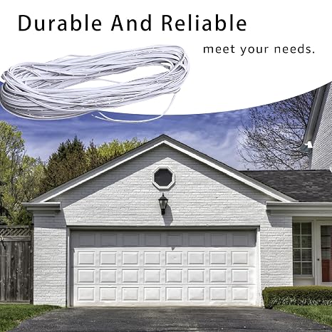 Replace 2 Conductor Sensor Wire - Universal Garage Door Wire. Fits for Garage Doors Opener Wires Control Station and Sensor,Thermostat Controls,Doorbell Wires, 22/2 AWG(100Feet)
