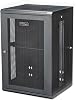4-Post 18U Wall Mount Network Cabinet w/ 1U Shelf, 19