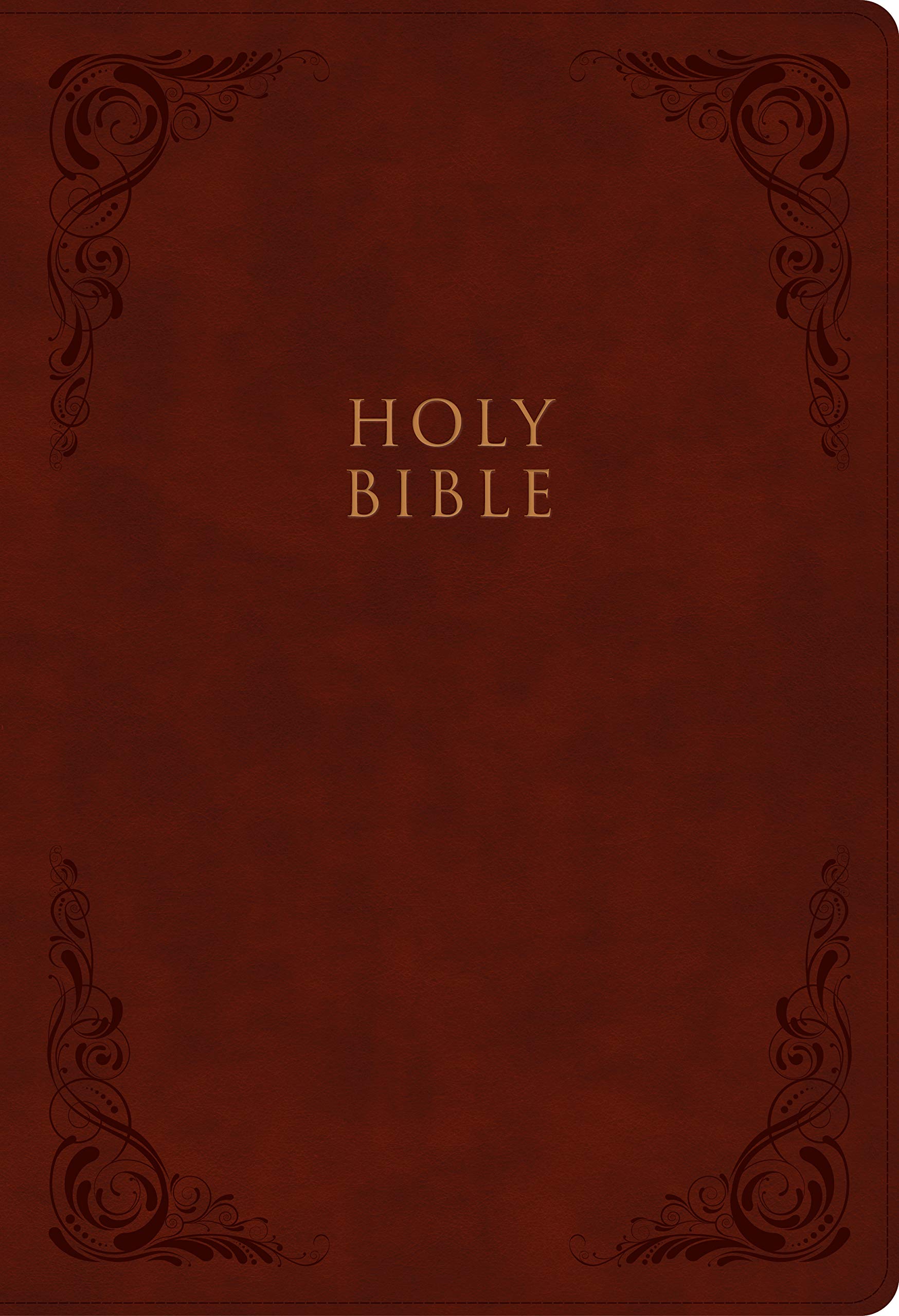 KJV Super Giant Print Reference Bible, Burgundy LeatherTouch, Red Letter, Pure Cambridge Text, Presentation Page, Cross-References, Full-Color Maps, Easy-to-Read Bible MCM Type