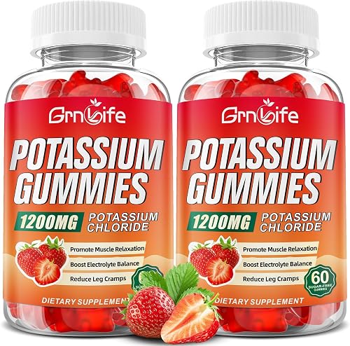 2 Potassium Chloride Gummies potassium