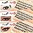 Bottom Lashes Clusters DIY Eyelash Extension 3 Styles Lower Eyelash Clusters Bottom Individual Lashes 5-7mm Thin Band Natural Bottom Lash Clusters 260pcs DIY Entire Lash Extensions by calphdiar