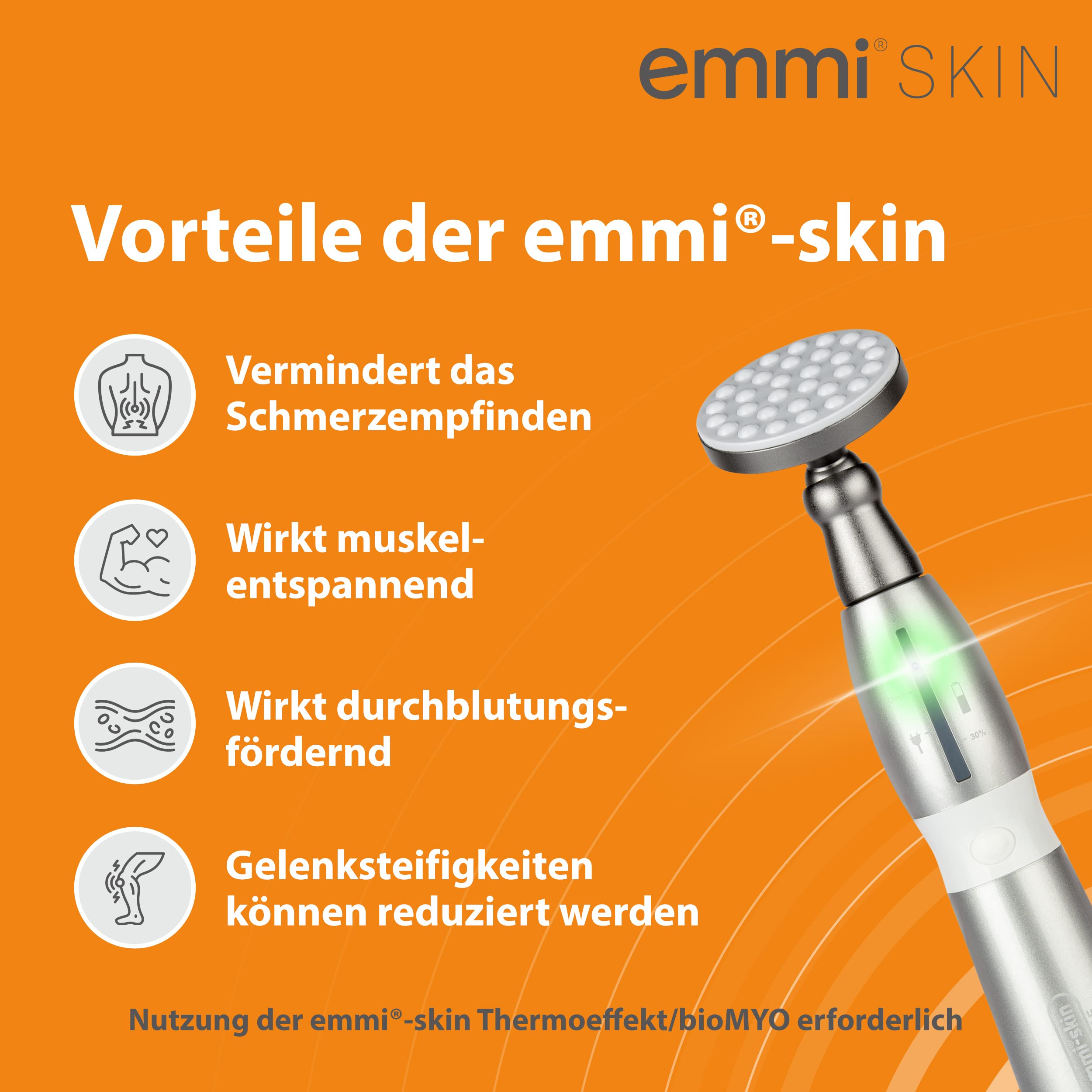 Sport Thermoeffekt Set – Ultraschallgerät zur Muskelentspannung und -regeneration, ideal bei Verspannungen und Sportverletzungen