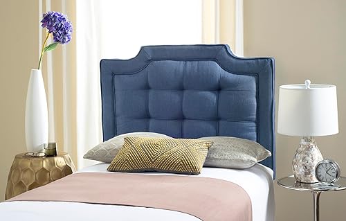 MCR4047C-F Mercer Collection Sapphire Tufted Headboard, Navy Blue