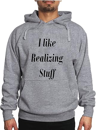 Amber Dimensions I like realizing stuff Unisex Hoodie