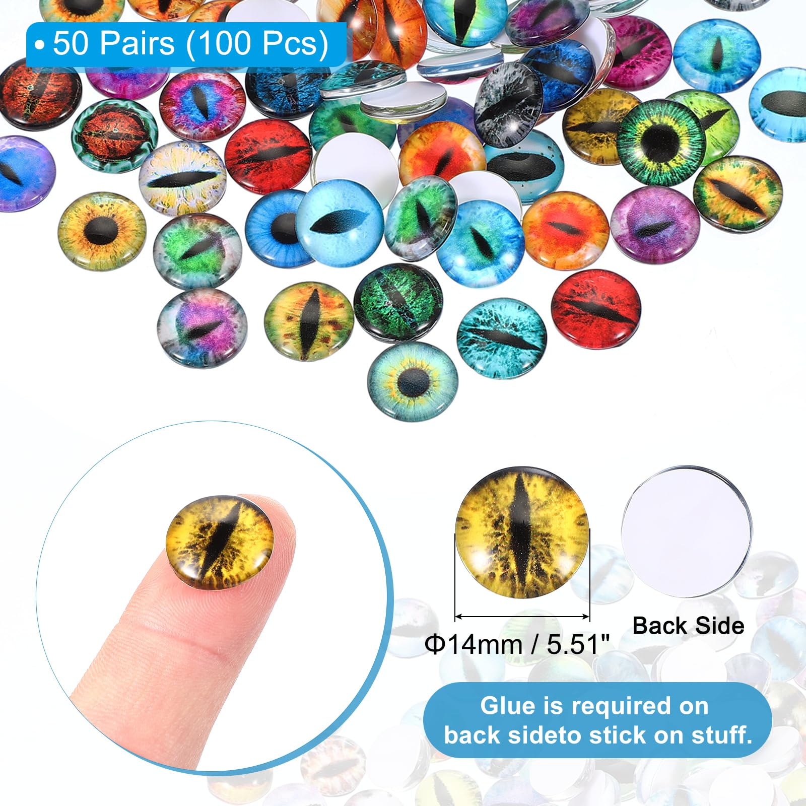 PATIKIL 14mm Dragon Eyes - Image 2