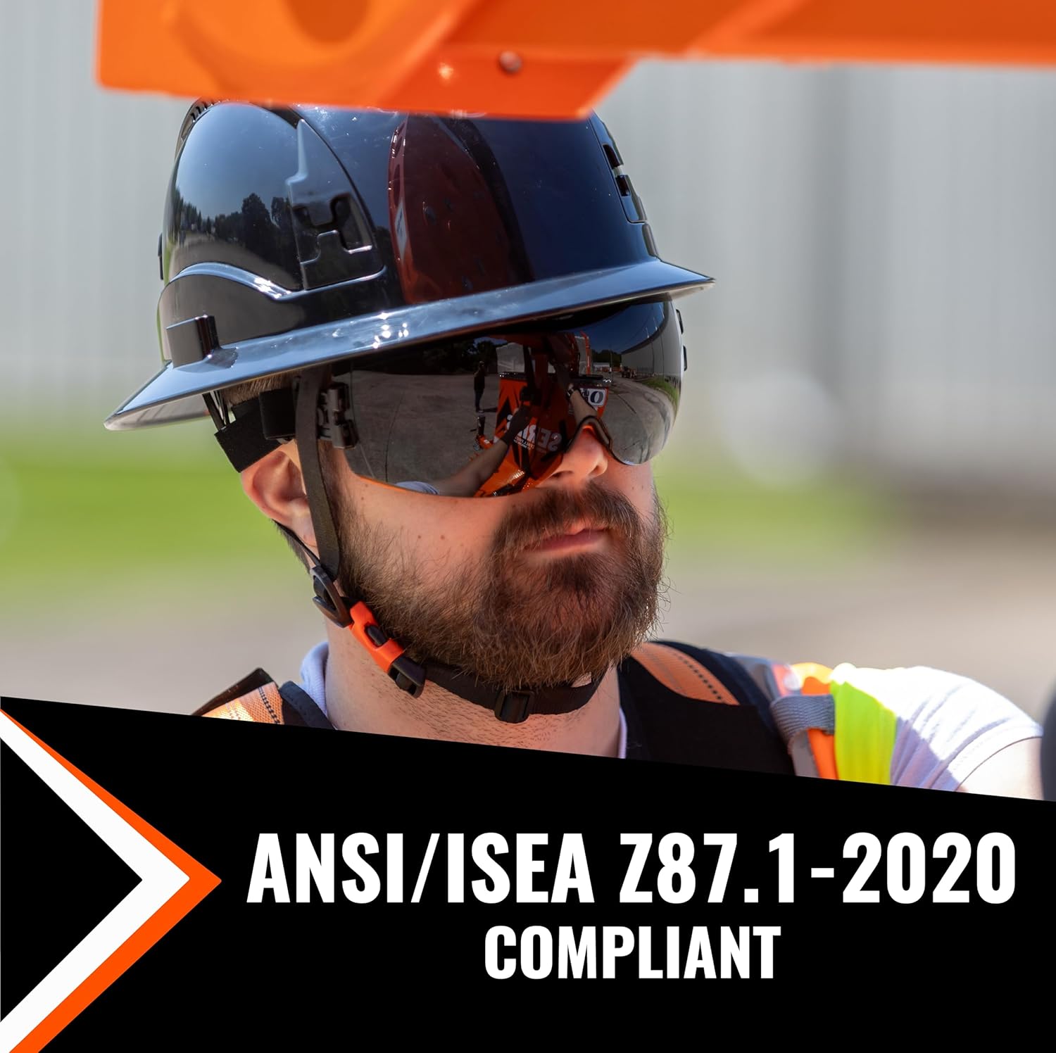 Malta Dynamics APEX Safety Goggles - ANSI Z87 Fog Resistant Safety Goggles for Construction, Anti Scratch Protective Eyewear