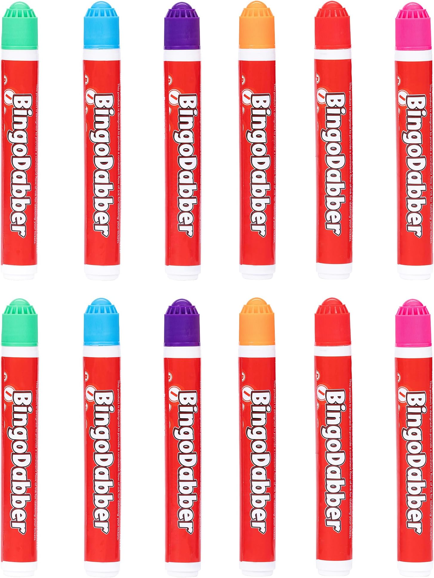 Evelay Set Bingo Completo: 1 Tavola + 6 Pennarelli Colorati - Gioco Da Tavolo Per Famiglie, Ideale Per Feste E Serate Di Gioco