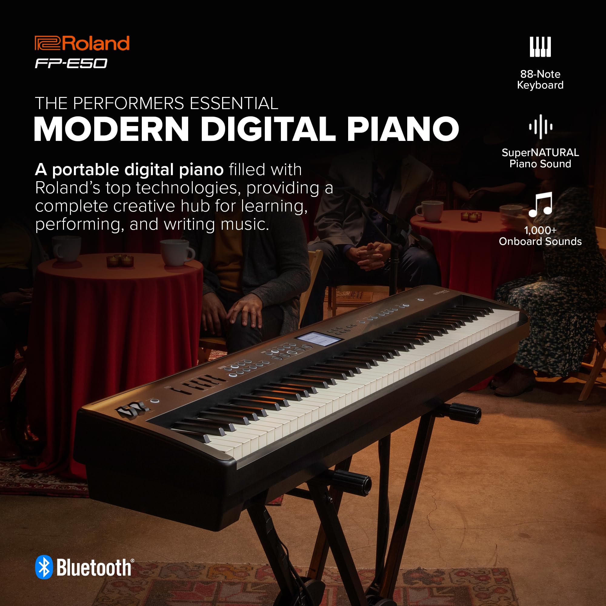 Amazon.com: Roland FP-E50 Digital Piano | Premium Piano with