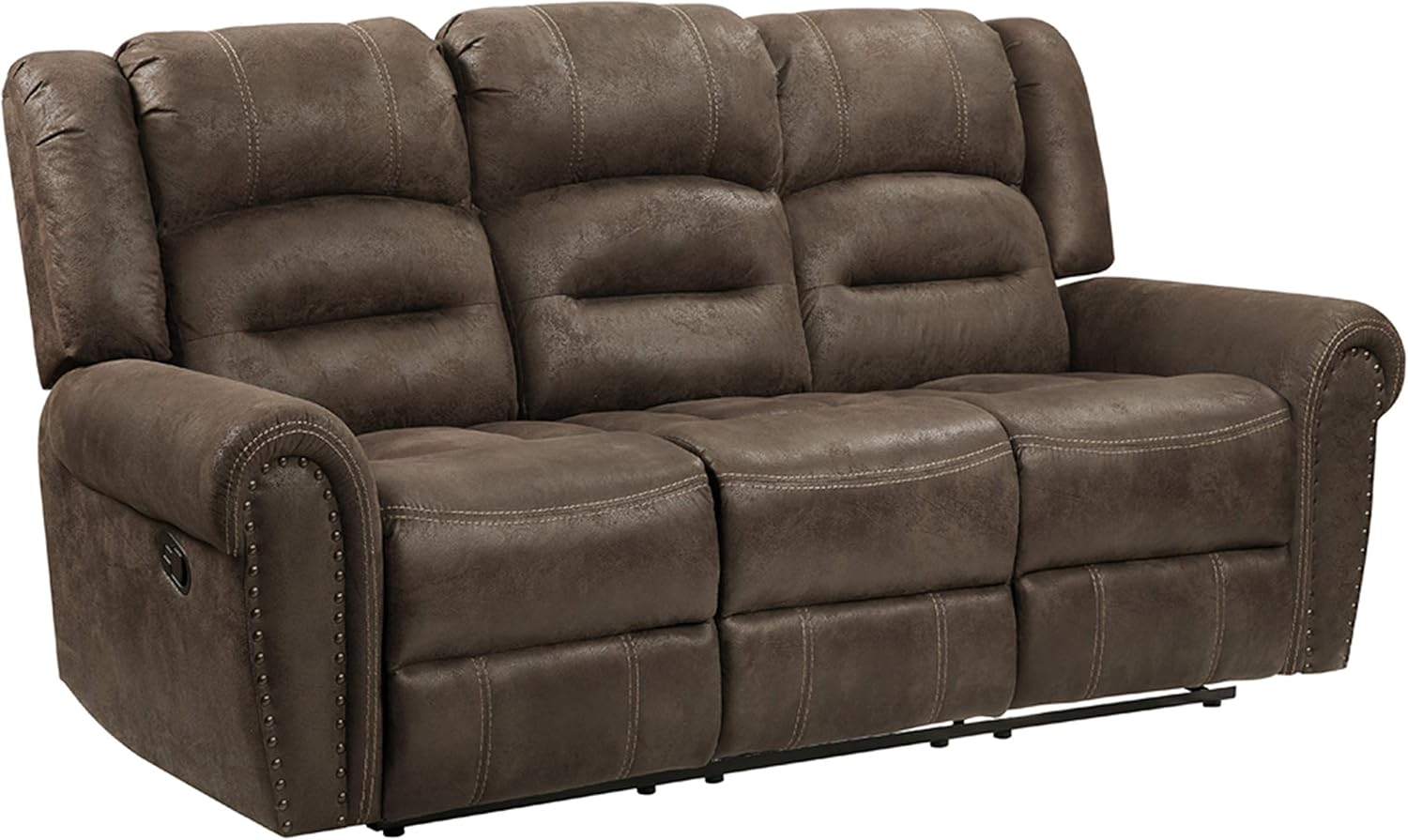 Lexicon St. Pierre 2-Piece Reclining Living Room Set, Brown : Everything Else