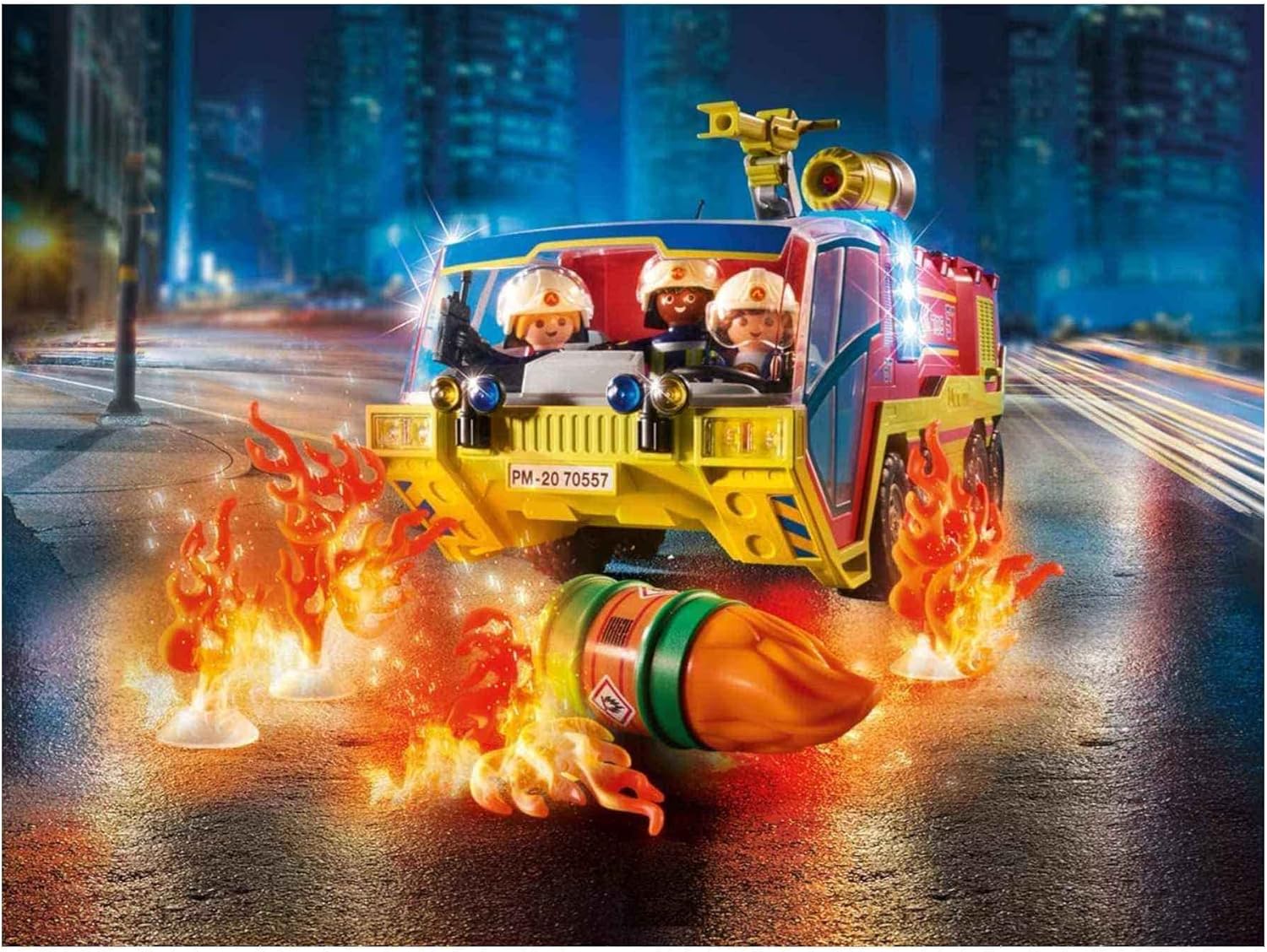 Playmobil Fire Engine with Truck