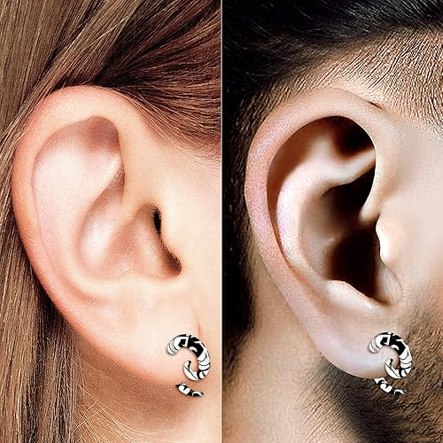 Miniatura 4 de Par de dilatadores dilatadores de acrílico en espiral, dilatadores para orejas